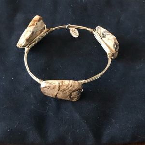 Bourbon & Bowties Natural Stone Bangle